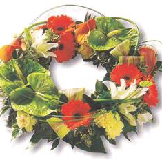 Exotic wreath