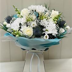 Pretty Blue Hand Tied