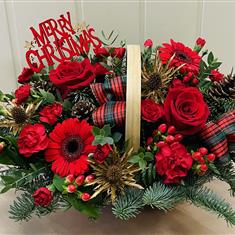 Classic Christmas Basket